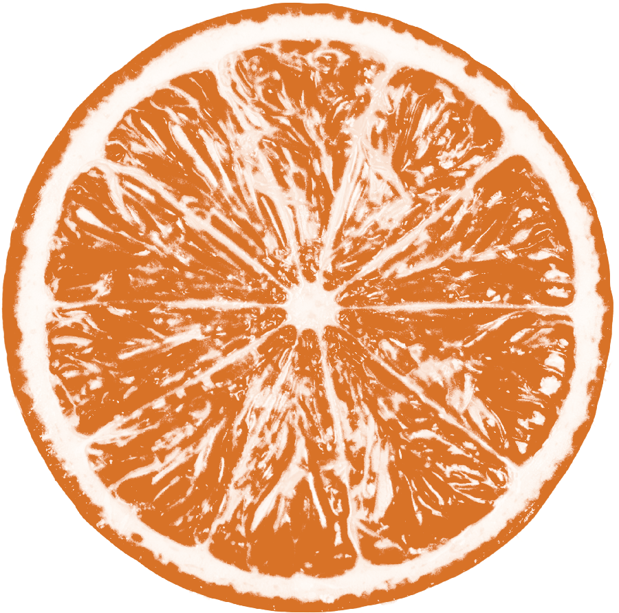 Orange.
